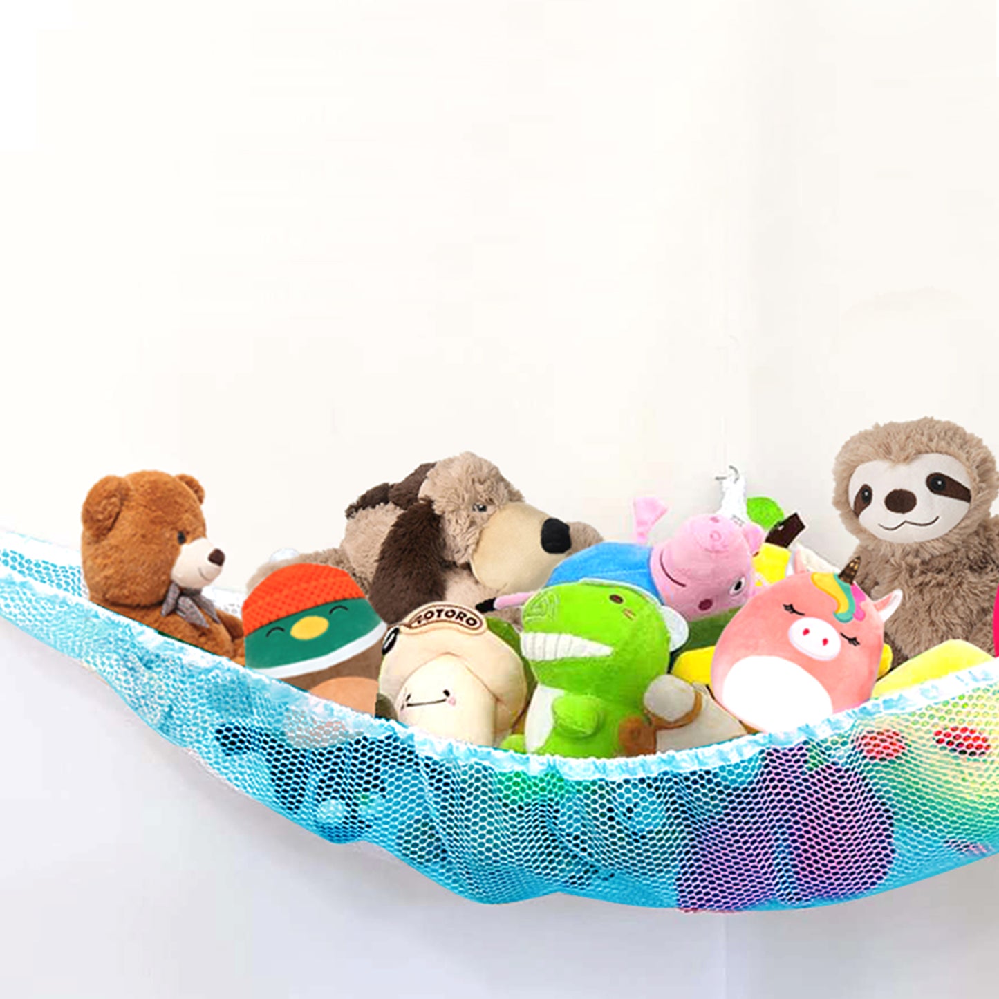 stuffed animal net toy storage hammock